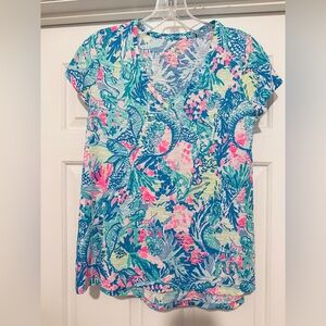 Lilly Pulitzer Mermaids Cove Etta shirt!